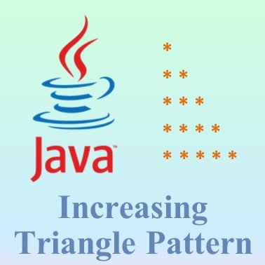 Increasing Triangle Star Pattern - Simply Coding